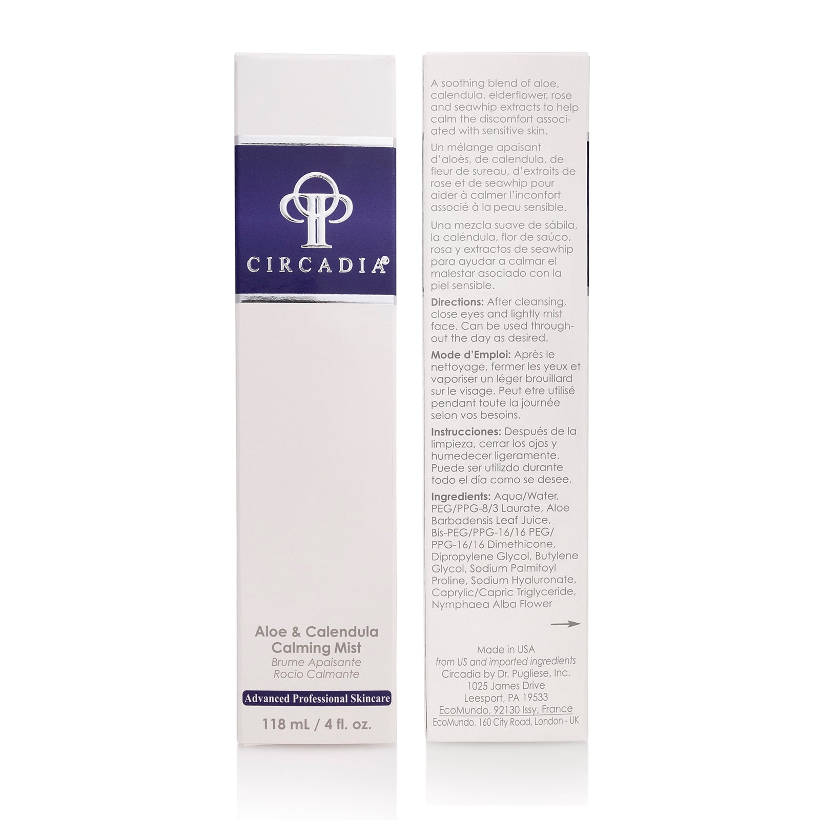 Aloe & Calendula Calming Mist 118ml