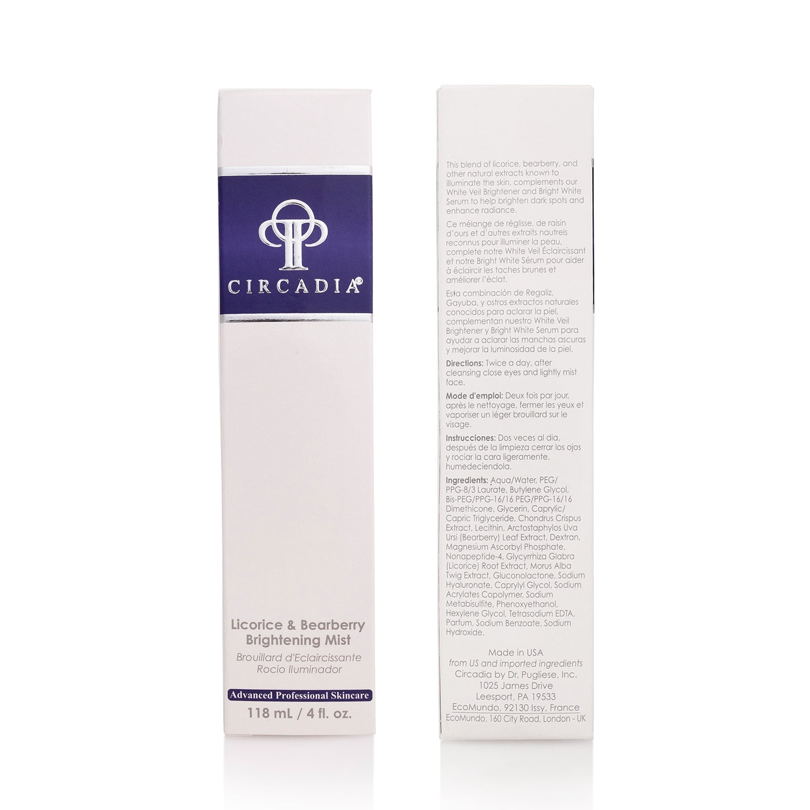 Licorice & Bearberry Brightening Mist 118ml